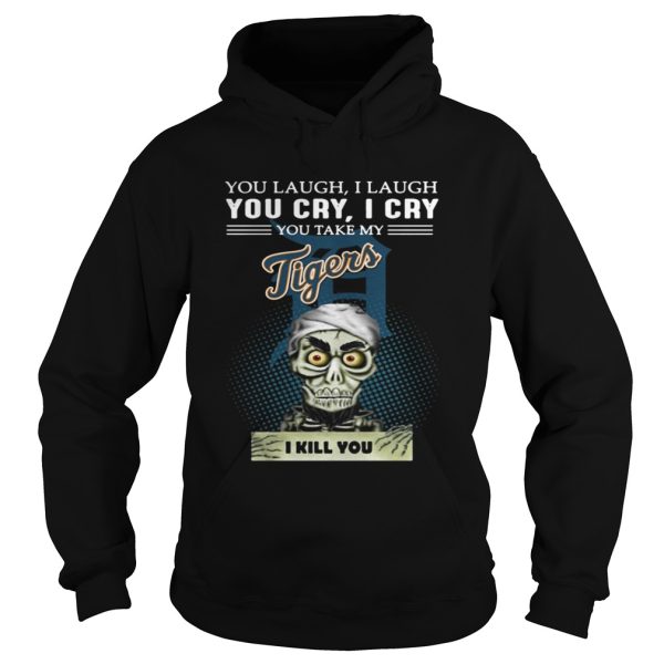 Jeff Dunham Puppet You laugh I laugh you cry I cry Tigers shirt