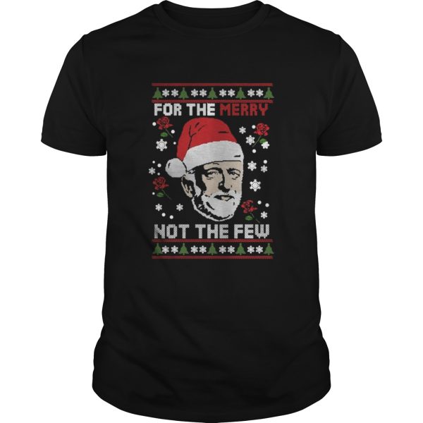 Jeremy Corbyn For the Merry not the Few Christmas sweater