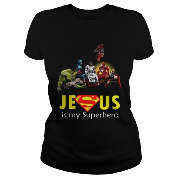 Jesus Is My Superhero tshirts
