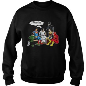 Jesus and DC superheroes and that's how I saved the world shirt 3