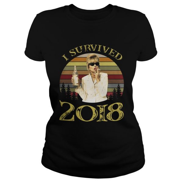 Joanna Lumley I survived 2018 shirt