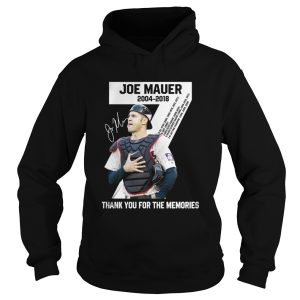 Joe Mauer 20042018 thank you for the memories shirt 1
