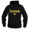 Jordan Michigan Basketball Wolverines Shirt