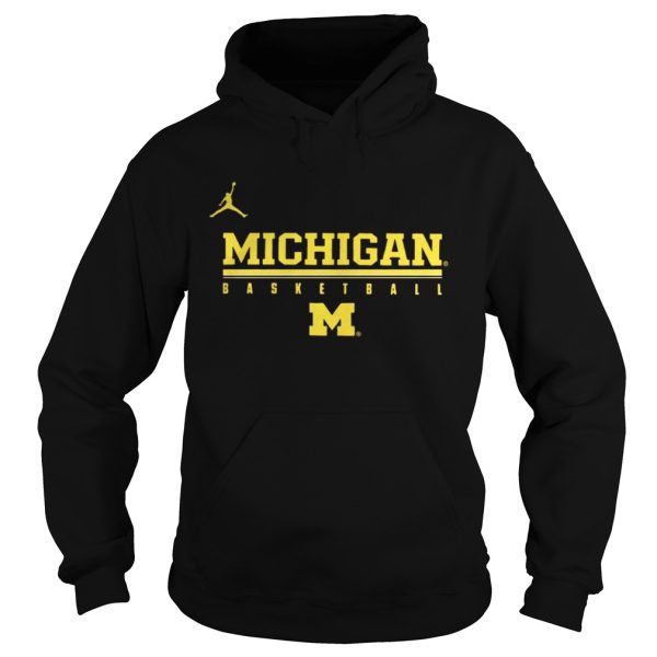 Jordan Michigan Basketball Wolverines Shirt