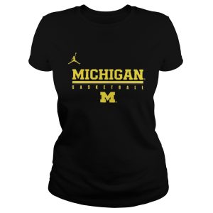 Jordan Michigan Basketball Wolverines Shirt 1 Jordan Michigan Basketball Wolverines Shirt 2