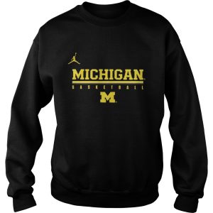 Jordan Michigan Basketball Wolverines Shirt 2 Jordan Michigan Basketball Wolverines Shirt 3