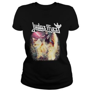 Judas Priest riding cat Star War shirt 2