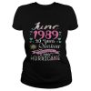 June 1989 30 Years Sunshine Mixed With A Little Hurricane Shirt T-Shirt
