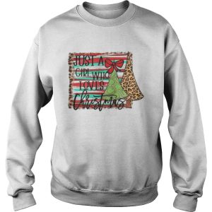 Just A Girl Who Loves Christmas Shirt 3
