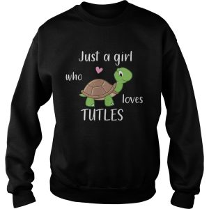 Just A Girl Who Loves Turtles T Shirt 3