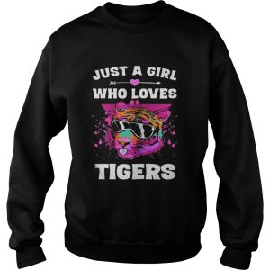 Just a Girl Who loves Tigers Colorful shirt 3