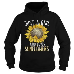 Just a girl who love sunflowers shirt 2