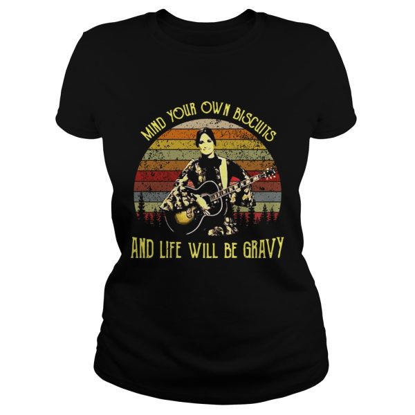 Kacey Musgraves mind your own biscuits and life will be gravy retro shirt