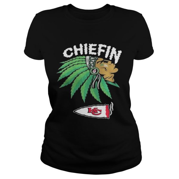 Kansas City Chiefs Chiefin Weed Smoke shirt