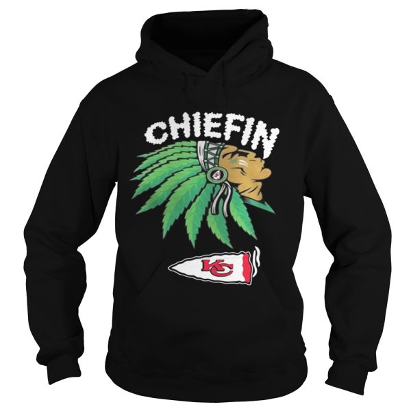 Kansas City Chiefs Chiefin Weed Smoke shirt