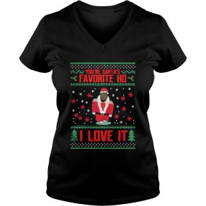Kanye west You are Santa's favorite Ho I love it sweat shirt 3