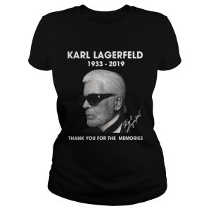 Karl Lagerfeld 1933 2019 thank you for the memories shirts 1