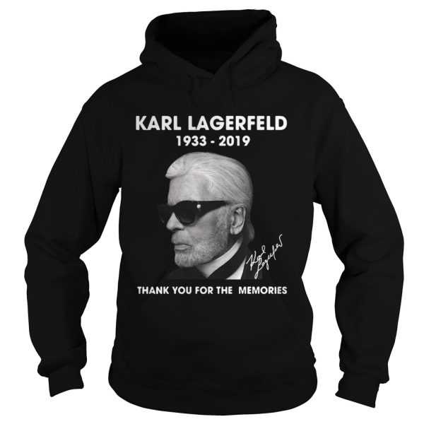 Karl Lagerfeld 1933 2019 thank you for the memories shirts