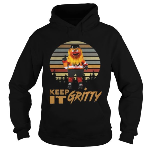 Keep It Gritty Flyers Mascot Vintage Shirt