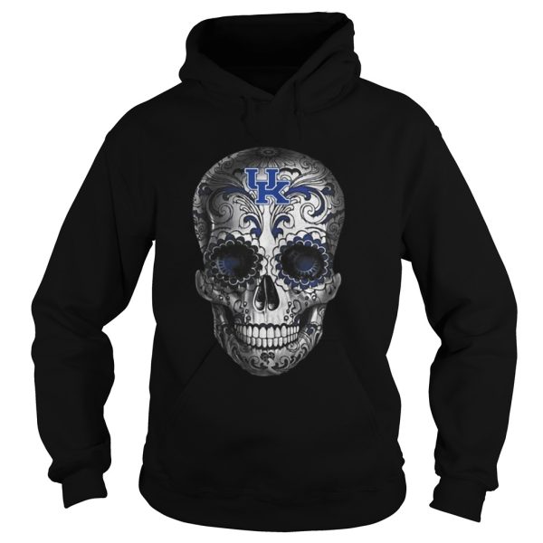 Kentucky Wildcats suger skull shirt