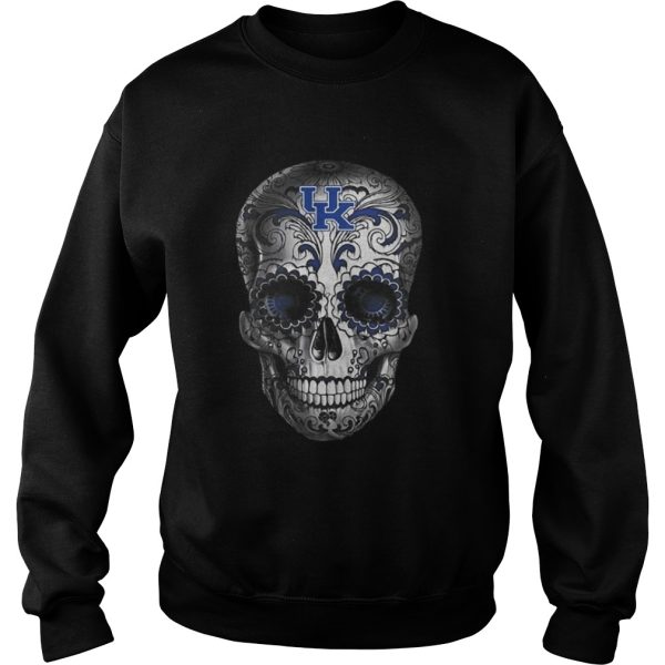 Kentucky Wildcats suger skull shirt