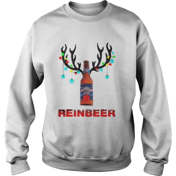 Keystone Light beer reinbeer Christmas shirt