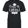 Kindergarten To Graduation Class Of 2035 Grow With Me shirt