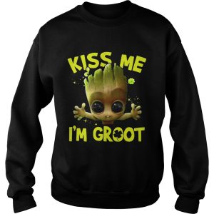 Kiss Me I'm Baby Groot shirt 3
