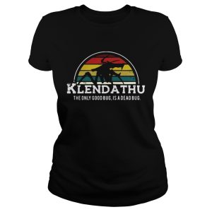 Klendathu the only good bug is a dead bug vintage shirt 1