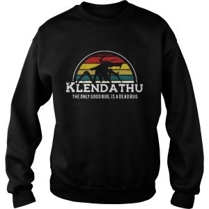 Klendathu the only good bug is a dead bug vintage shirt 3