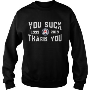 Kurt Angle You Suck Thank You 1999 2019 shirt 3
