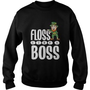 Leprechaun floss like a boss shirt 3