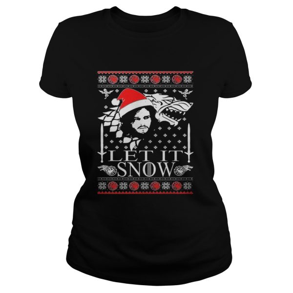 Let It Snow Game of Thrones Inspired Shirt