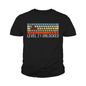 Level 21 unlocked tshirts 4