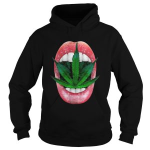 Lips And Marijuana Shirt 1