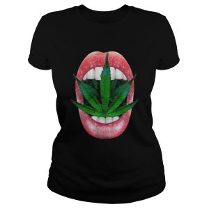 Lips And Marijuana Shirt 2