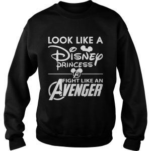 Look like a Disney princess fight like an Avenger shirt 3