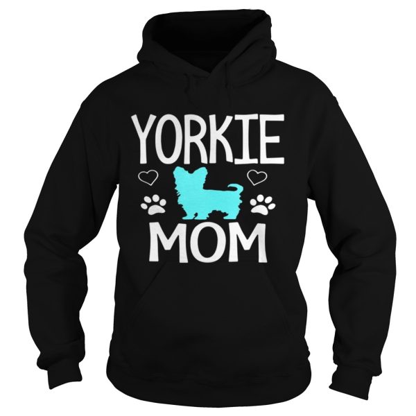 Love Yorkie Mom Yorkshire Terrier shirt