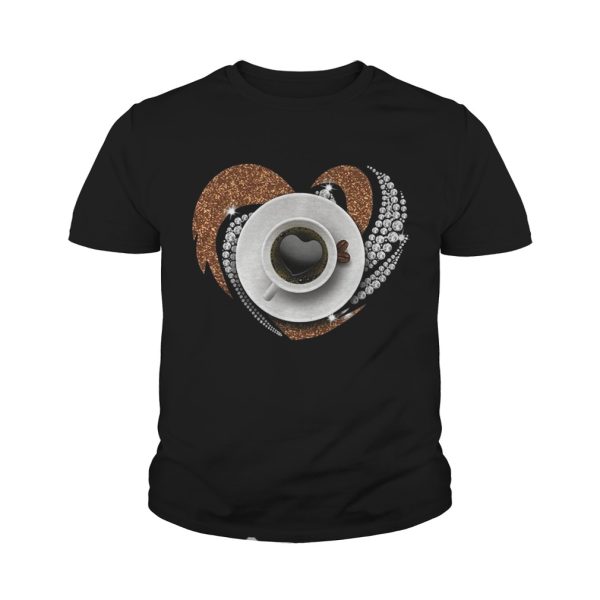 Love coffee Bling shirt
