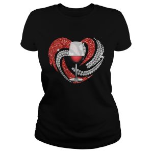 Love wine bling shirt 1