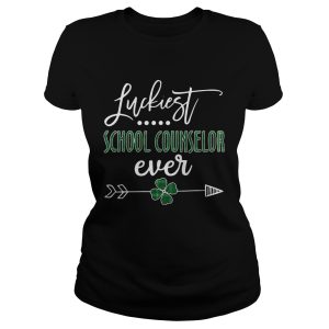 Luckiest School Counselor Ever Irish shirt 1
