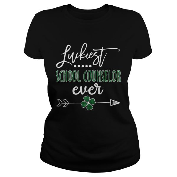 Luckiest School Counselor Ever Irish shirt