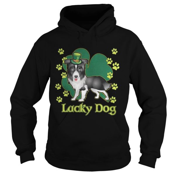 Lucky Dog Siberian Husky Shamrock St Patrick’s Day Shirt