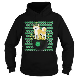 Lucky Shiba Inu Shamrock St Patrick's Day Shirt 2
