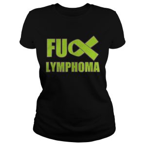 Lymphoma Awareness Lime Green Ribbon shirt 2