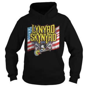 Lynyrd Skynyrd American Flag Eagle Guitar Shirt 1