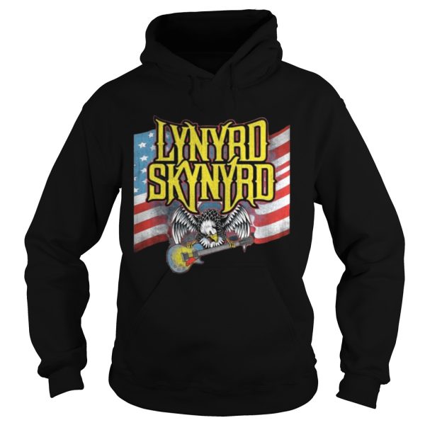 Lynyrd Skynyrd American Flag Eagle Guitar Shirt