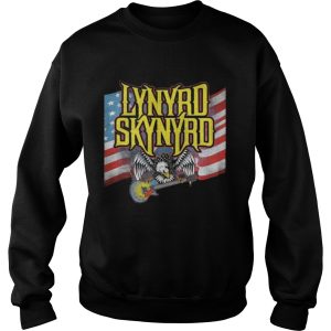 Lynyrd Skynyrd American Flag Eagle Guitar Shirt 2 Lynyrd Skynyrd American Flag Eagle Guitar Shirt 3