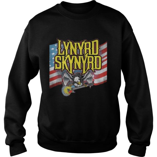 Lynyrd Skynyrd American Flag Eagle Guitar Shirt