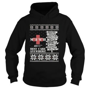 MASH Boston Seul Tokyo 4077 best care anywhere christmas shirt 1
